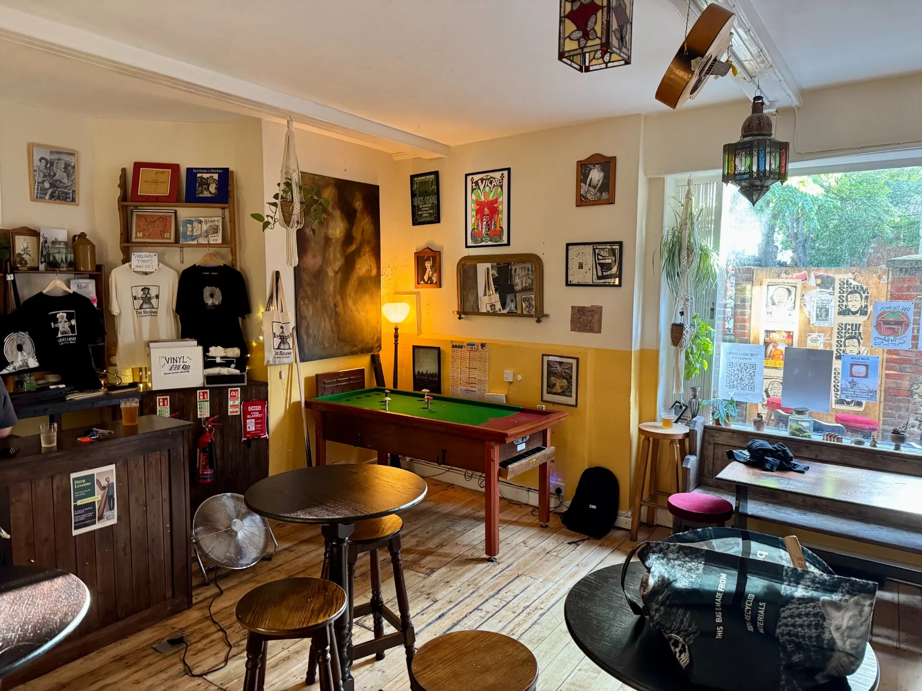 The Holloway in Norwich with the About60 bar billiards table installed