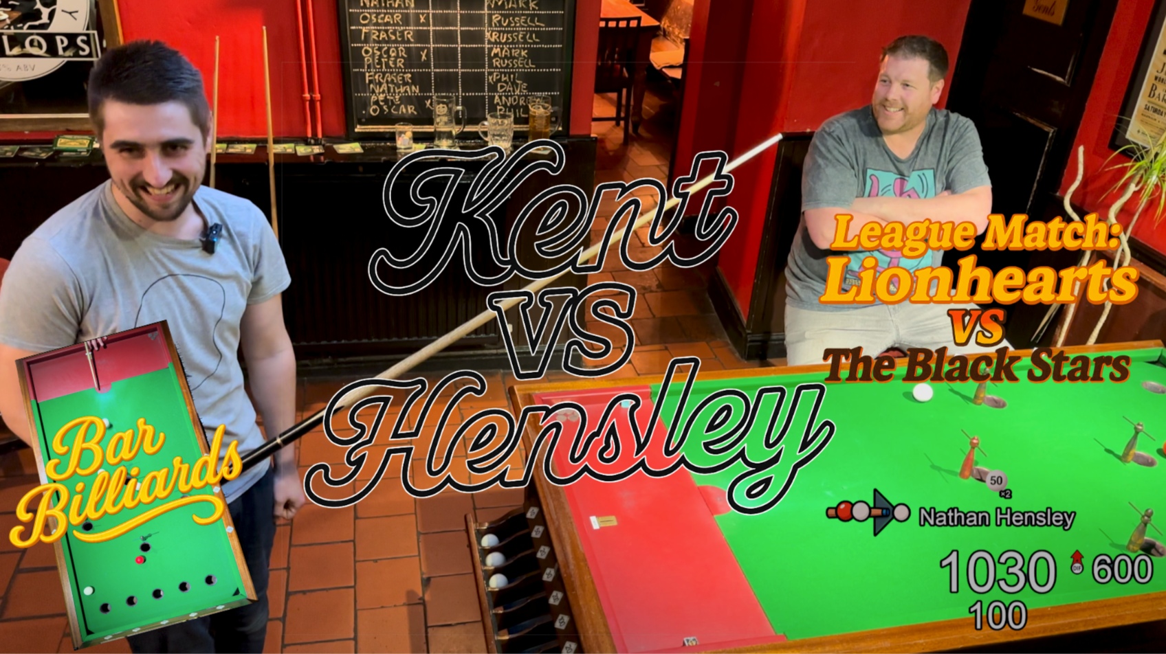 Kent vs Hensley – league match thumbnail